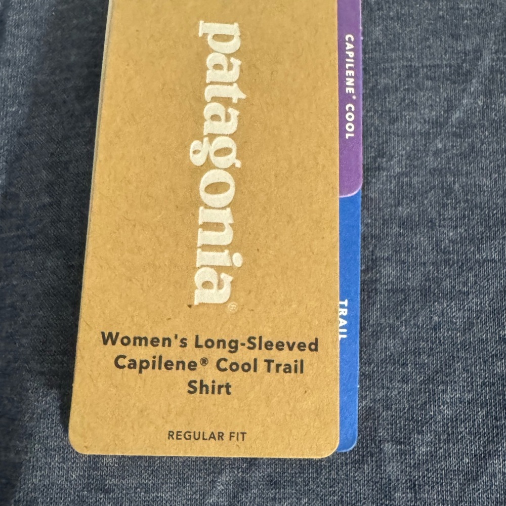 Patagonia Capilene Cool Trail long sleeve. NWT - Picture 3 of 6